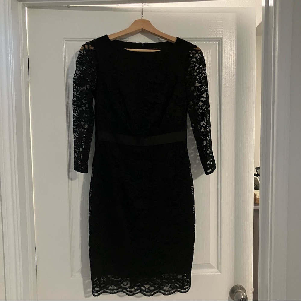 Black Lace Dress - Picture 2 of 9